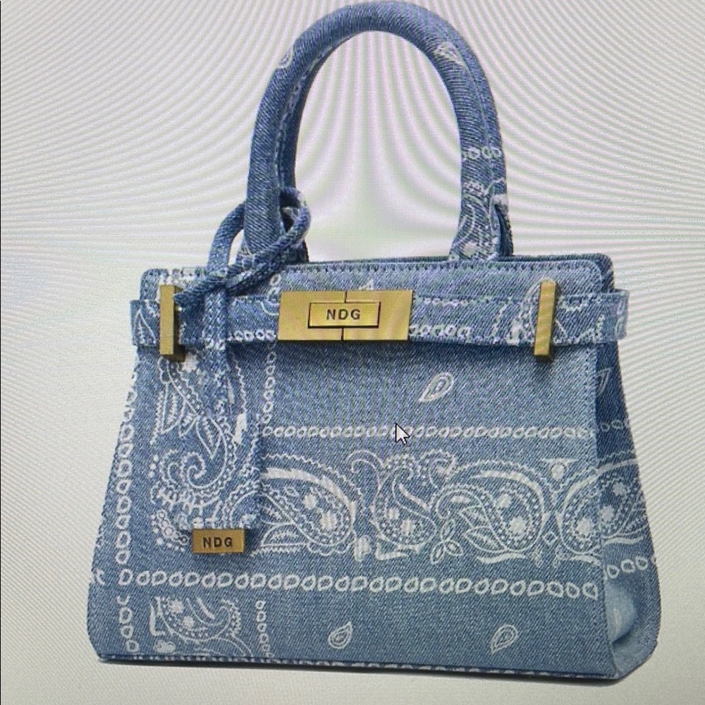 Blue Paisley Women's Bag